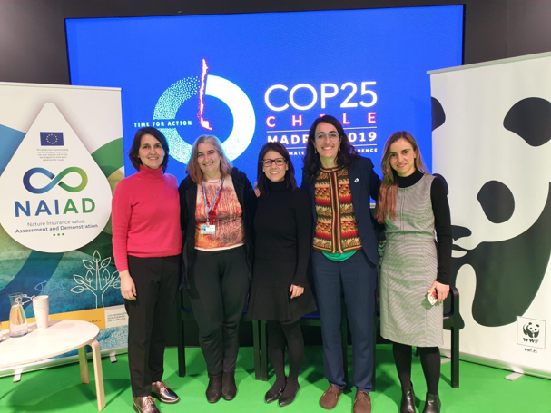 Elena López Gunn en COP25 espacio de NAIAD